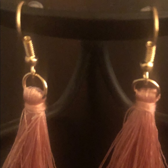 Handmade Brand New Pink Tassel Earrings. - Picture 2 of 5